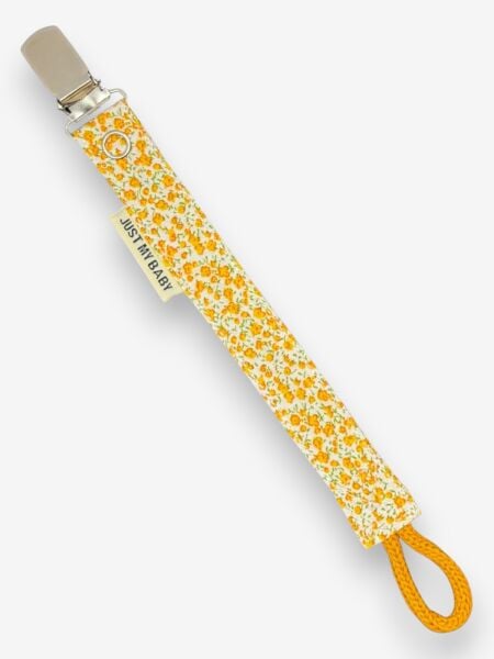 Emzik Askısı – Sarı Çiçek Desenli