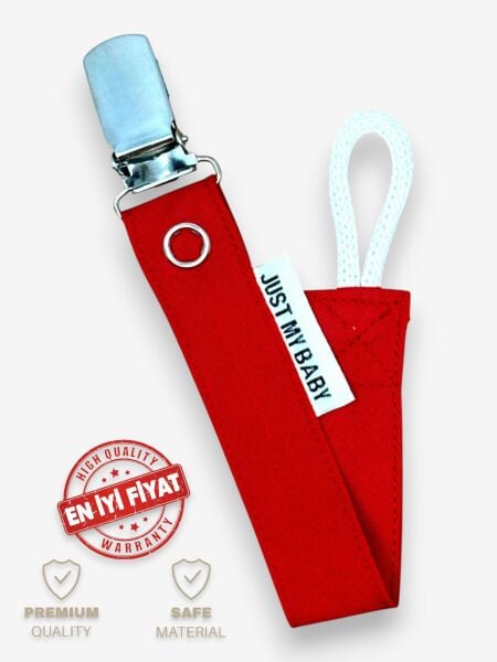 Emzik Askısı – Düz Kırmızı