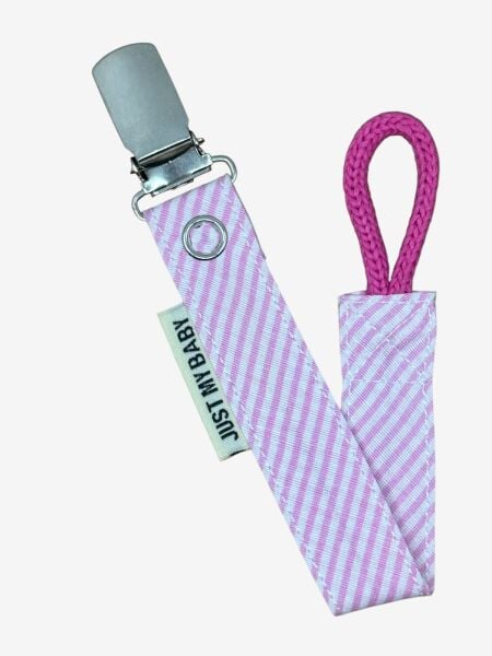 Emzik Askısı – Pembe Yan Çizgili